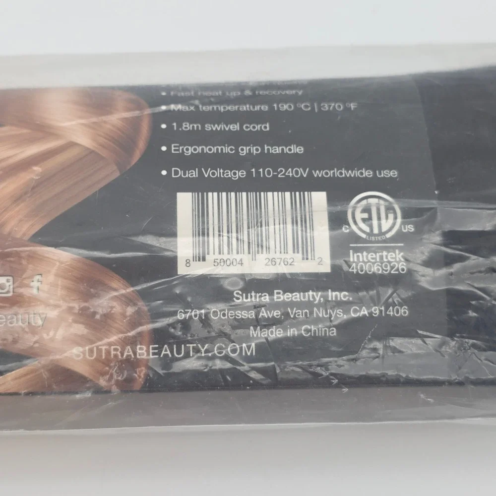 Sutra Beauty Mini Ceramic Curling Iron 0.75